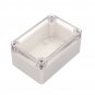Clear Plastic Waterproof Electronic Project Box Case Enclosure Cover Electronic Project Case 100x68x