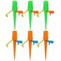 6Pcs Automatic Watering Irrigation Spikes Garden Plant Flower Bottle Sprinkler Drip Irrigation Syste