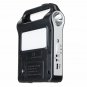 2400mAh Portable Solar Panel Charger Reusable Solar Generator System USB Port With Lamp Lighting