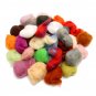36 Colors Fiber Wool Yarn Roving Spinning Sewing Tools Trimming Merino Wool Fiber Roving for Needle 