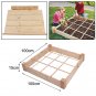 Belham Living 4 x 8 ft. Raised Garden Bed with Grow Grid Planting Grow Box
