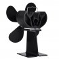 4 Blades Heat Powered Stove Fan For Ultra Quiet Log Wood Burner Fireplace Home Eco Fan