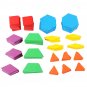 175PCS Wooden Puzzle Blocks Montessori Toys Early Education Learning Kids Christmas Gift