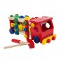 DIY Educational Toys Kids Exercise Practical Wooden IQ Game Car Assemble Building Gift Training Brai