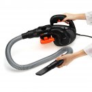 1800W 220V Handheld Air Blower Vacuum 6-Speed Adjustable Car Garden Dust Leaf Vacuum Cleaner