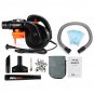 1800W 220V Handheld Air Blower Vacuum 6-Speed Adjustable Car Garden Dust Leaf Vacuum Cleaner