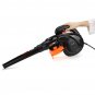 1800W 220V Handheld Air Blower Vacuum 6-Speed Adjustable Car Garden Dust Leaf Vacuum Cleaner