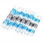 Excellway 250PCS Solder Seal Wire Connectors Waterproof Heat Shrink Butt Connectors Solder Ring Rerm