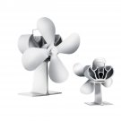 203CFM 1000RPM Stove Fan Fireplace Fan 15-18DB Ultra Quiet Fireplace Heat Fan Powered Wood Stove Fan