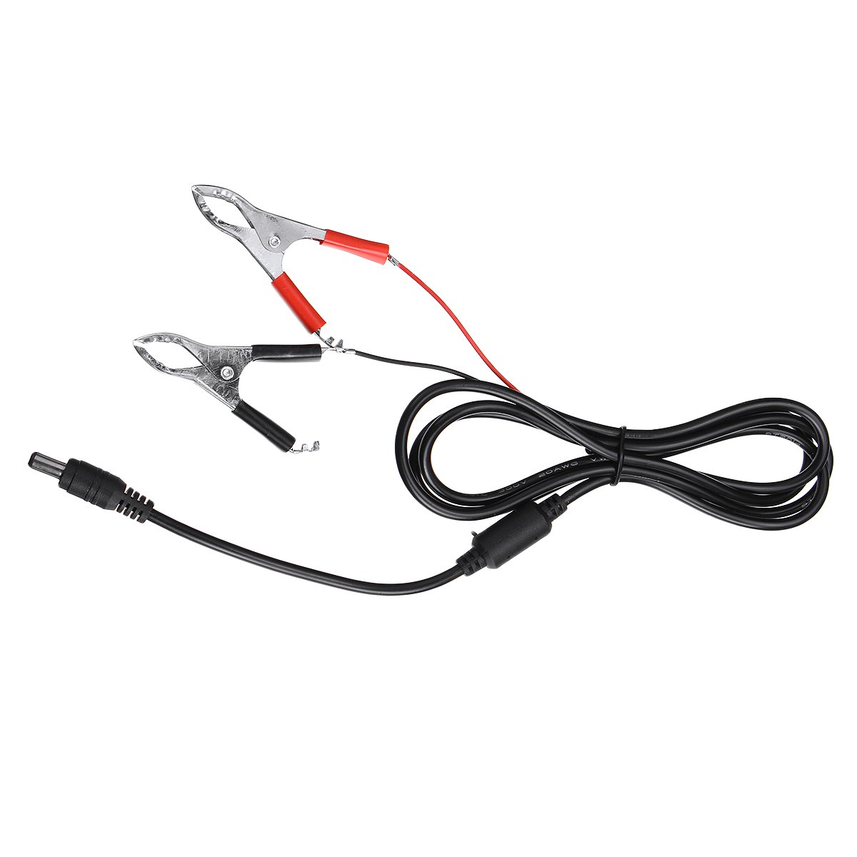 1.5m Allig  ator Clips Cable with 12V 5.5*2.1mm DC Connector for Car Battery Power Supply Connector 