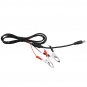 1.5m Allig ator Clips Cable with 12V 5.5*2.1mm DC Connector for Car Battery Power Supply Connector