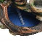 Resin Rockery Water Fountain LED Lights Atomization Home Office Desktop Decorations