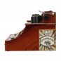 Retro Typewriter Rotating Music Box Decor Kids Toy Birthday Christmas Gift Christmas Tree Decoration