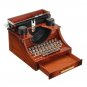 Retro Typewriter Rotating Music Box Decor Kids Toy Birthday Christmas Gift Christmas Tree Decoration