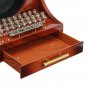 Retro Typewriter Rotating Music Box Decor Kids Toy Birthday Christmas Gift Christmas Tree Decoration