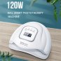 SUN X5 MAX 120W Professional Smart 45 LED UV Nail Light Lamp Nail Dryer with Timer