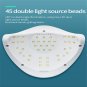 SUN X5 MAX 120W Professional Smart 45 LED UV Nail Light Lamp Nail Dryer with Timer