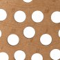 MDF Wooden Christmas Advent Calendar Christmas Tree Decoration Fits 24 Circular Chocolates Candy Sta