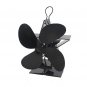 4-Blade Heat Powered Stove Fan for Wood/Log Burner/Fireplace Increases More Warm Air Eco-Friendly Ho