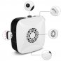 700W 220V Mini Electric Heater Fan Low Noise Warm Air Blower for Office Home Desktop Floor