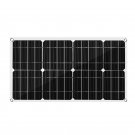 50W Solar Panel Solar Cells Poly Solar Panel Dual USB Output for Car Yacht 18/12/5V Battery Boat Cha