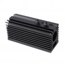 58x22x27mm Black 12mm Aluminum Heat Sink Groove Fixed Radiator Seat Cooling Heat Sink for 12mm Laser
