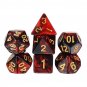 35PCS Metal Polyhedral Dices Set For Dungeons & Dragons Dice Desktop RPG Game