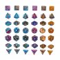 42PCS Metal Polyhedral Dices Set For Dungeons & Dragons Dice Desktop RPG Game