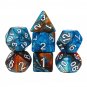 42PCS Metal Polyhedral Dices Set For Dungeons & Dragons Dice Desktop RPG Game