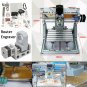 1610 DIY Mini 3-Axis CNC Router Engraver Laser Engraving MachinePCB PVC Milling Wood Carving Machine