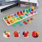 Early Education Toy Kids Wood Sorting Puzzles Toys Montessori Toys for Toddlers Sorter Number and Ma