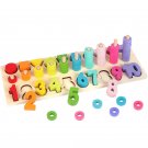 3 IN 1 Puzzle Digital Toys Teaching Aids Kindergarten Math Logarithmic Children's Early Learning Boa