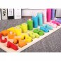 3 IN 1 Puzzle Digital Toys Teaching Aids Kindergarten Math Logarithmic Children's Early Learning Boa