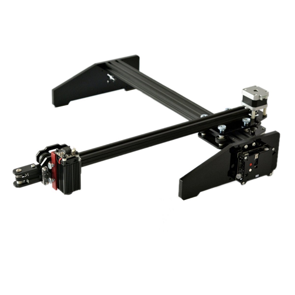 2.5W Mini Laser Engraving Machine 2-axis Engraving Machine for Wood Plastic Paper Bamboo Horns Leath