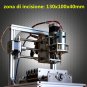 130 * 100 * 40mm DIY CNC 3 Axis Engraver Machine PCB Milling Wood Carving Router Laser Engraving Mac