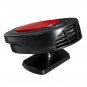 12V Electric Car Heated Fan Fast Heating Fan Heater 180 Rotating Bracket Defrost & Defog