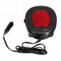 12V Electric Car Heated Fan Fast Heating Fan Heater 180 Rotating Bracket Defrost & Defog