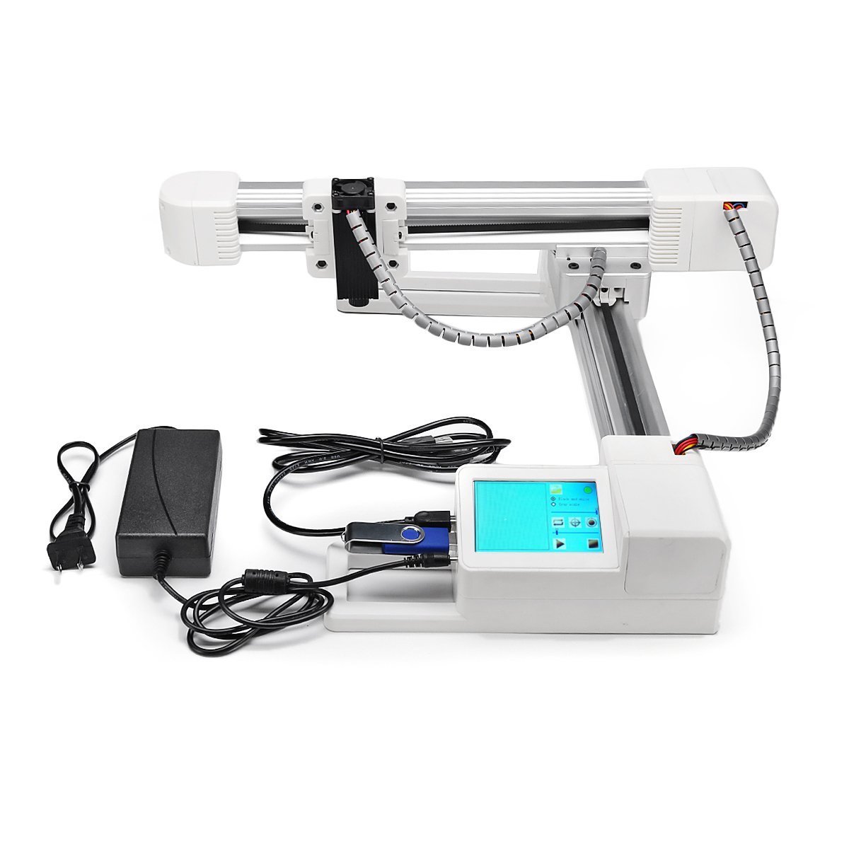 3000mW 155x175mm Offline Laser Engraver Machine Printer Cutter Carver Logo Engraving Printer Cutter