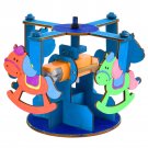 DIY Carousel Model Intelligence Training Building Block Carousel Model Blocks Toys