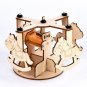 DIY Carousel Model Intelligence Training Building Block Carousel Model Blocks Toys