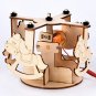 DIY Carousel Model Intelligence Training Building Block Carousel Model Blocks Toys