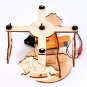 DIY Carousel Model Intelligence Training Building Block Carousel Model Blocks Toys