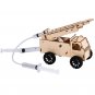 DIY Hydraulic Fire Truck Intelligence Training Building Block Hydraulic Fire Truck Model Blocks Toys