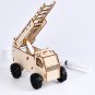 DIY Hydraulic Fire Truck Intelligence Training Building Block Hydraulic Fire Truck Model Blocks Toys
