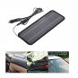Solar Car Battery Charger 12V/5VDual Output Solar Power Panel Charger