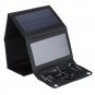 10W 5V USB Foldable Mono Solar Panel Solar Power Chager With 8Inch USB Cooling Fan For Camping Hikin