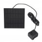 Solar Water Panel Power Fountain Pump Kit Pool Garden Pond Watering Floating Pump