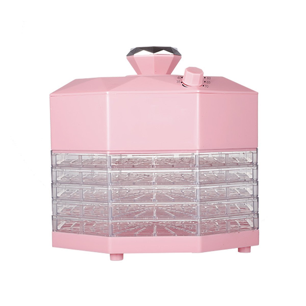5 Trays Food Dehydrator Machine Electric Multi-Tier Preserver Meat/Fruit/Beef/Vegetable Dryer 220V