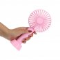 2.5W Solar Panel Portable Charging Fan Rechargable Fan 3 Speed Traveling Colling System Kit