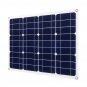 80W 18V Mono Solar Panel Dual 12V/5V DC USB Monocrystaline Solar Charger For Car RV Boat Battery Cha